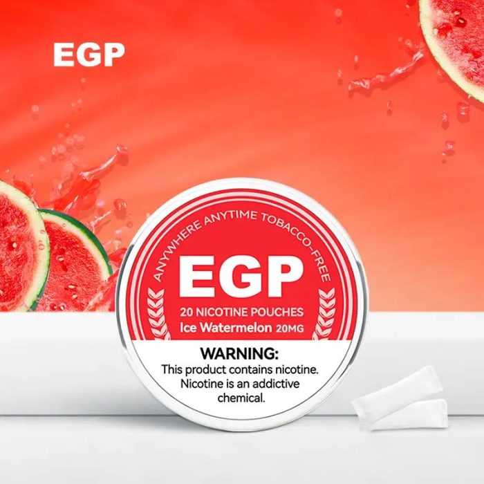 EGP Nicotine Pouches/Snus