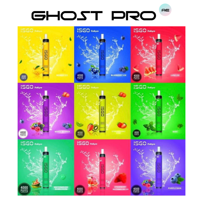 ISGO Tokyo 4000 Puffs Disposable Vape