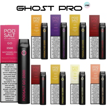 POD SALT GO 2500 PUFFS DISPOSABLE VAPE