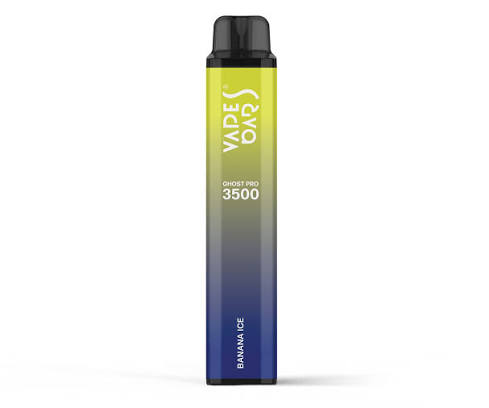 Ghost Pro 3500 Puffs Banana Ice 20mg Disposable Vape
