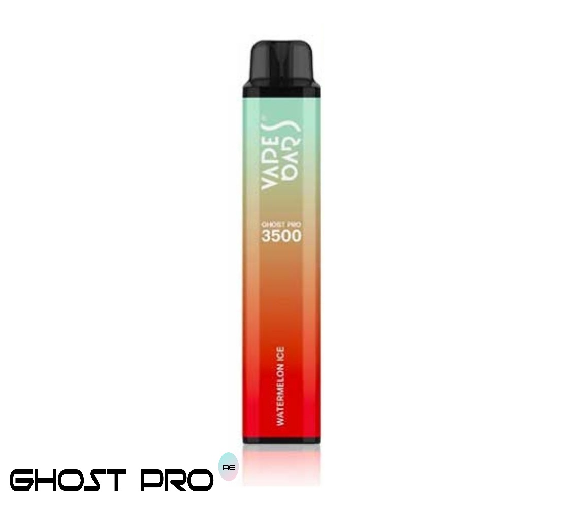Vape-Bar-Ghost-Pro-3500-Puffs-Watermelon-Ice Ghost Pro 3500 Watermelon Ice 20mg Disposable in Dubai UAE